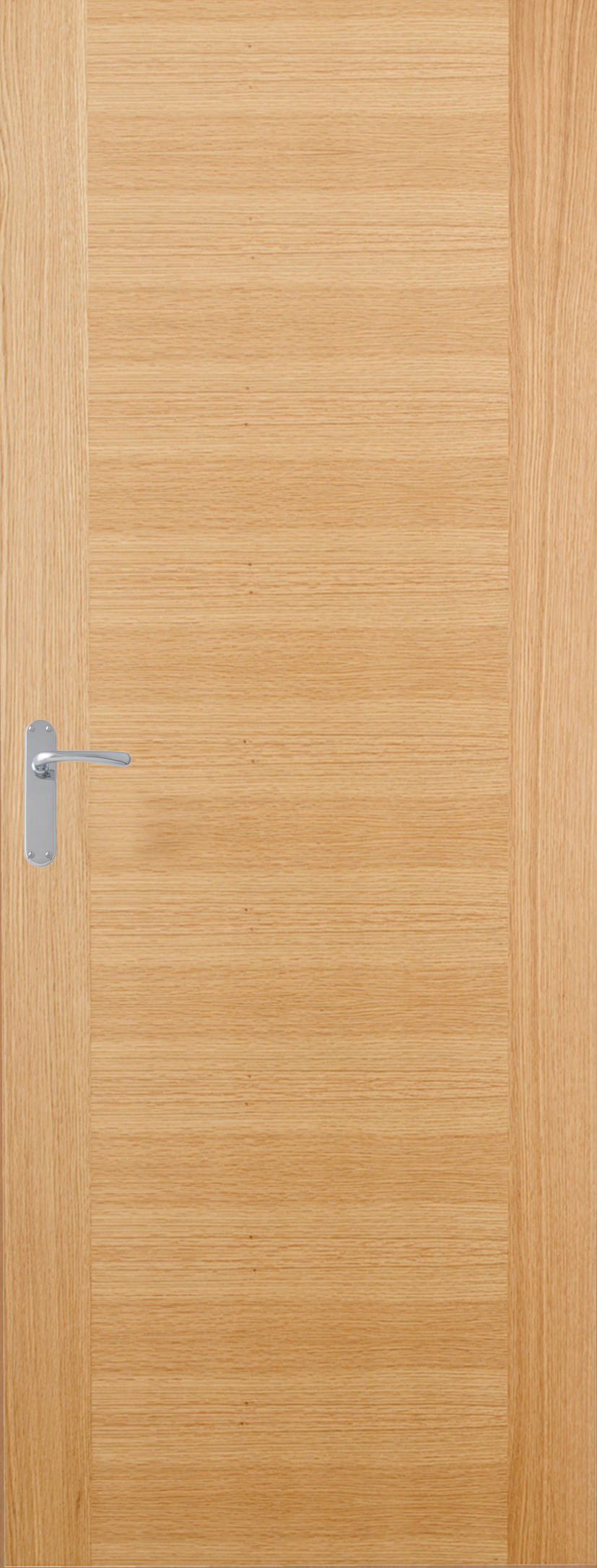 oak 2 stile veneer internal door