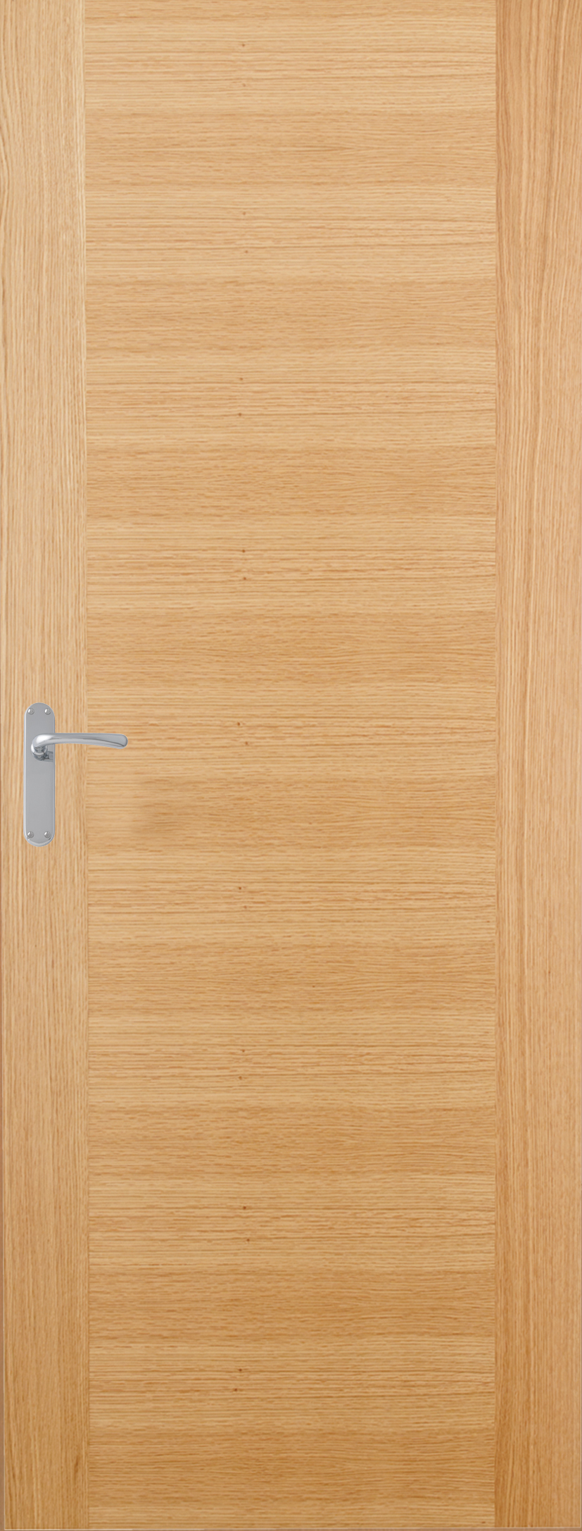 oak 2 stile veneer internal door