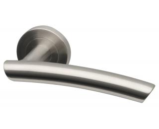 Pluto Stainless Steel Lever on Round Rose everest handle