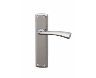 grosvenor designer lever on backplate handle