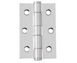 Steel Medium Duty Button Tipped Butt Hinges