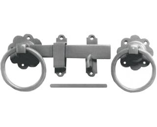 Ring gate latch