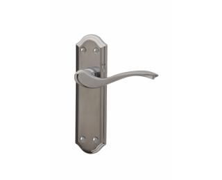 Windsor Lever on Backplate handle