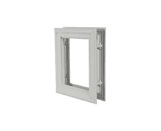 glassing cassette for composite doors