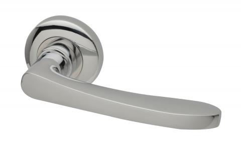 Beta Lever on Round Rose atlantic handle