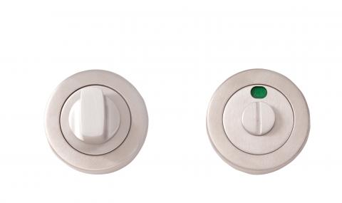Bathroom Turn/Release Sets with indicator stainless steel
