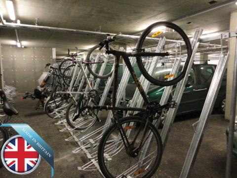 Semi-Vertical Cycle Stands