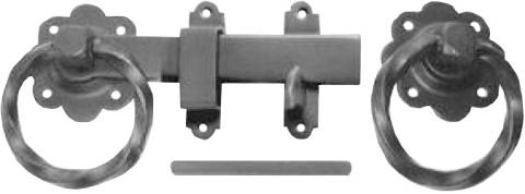 Twisted Ring Gate Latch