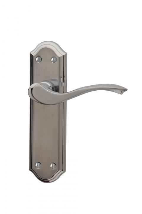 Windsor Lever on Backplate handle