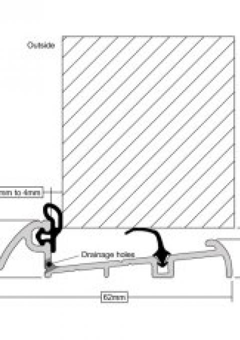 how to fit stormguard slimline threshold guide instructions ian firth doors and hardware