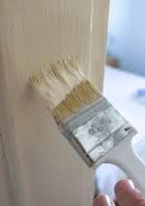 paint softwood frame primed