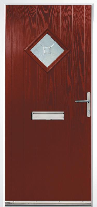Cottage Coniston diamond glazed grp door