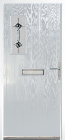 Cottage Aire glazed grp door