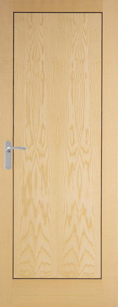 Innova Ash Veneer with Walnut Inlay internal door