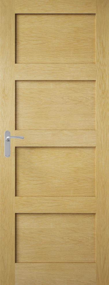 Shaker Style 4 panel Oak Veneer