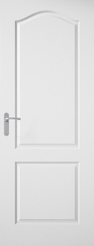 2 panel shaped shipley grained textured internal door